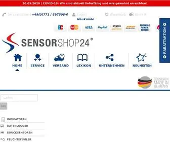 Sensorshop24.de(Messtechnik) Screenshot