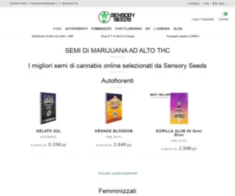 Sensoryseeds.it(Semi di Marijuana) Screenshot