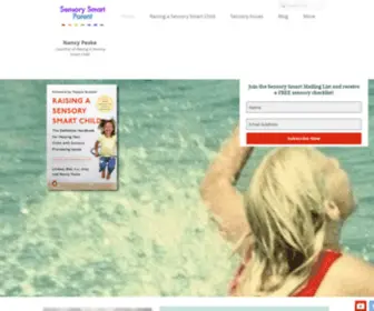 Sensorysmartparent.com(Sensory Smart Parent) Screenshot