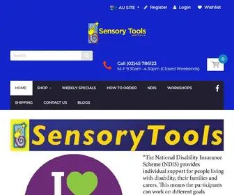 Sensorytools.net(Sensory Tools Australia) Screenshot