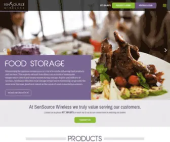 Sensourcewireless.com(SenSource Wireless) Screenshot