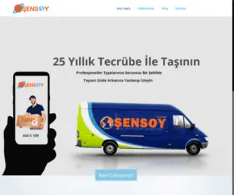 Sensoynakliyat.com.tr(Şensoy Nakliyat) Screenshot