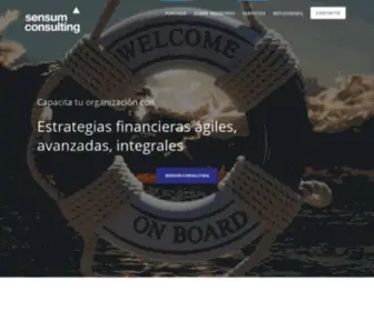 Sensumfinanzas.com(Sensum) Screenshot