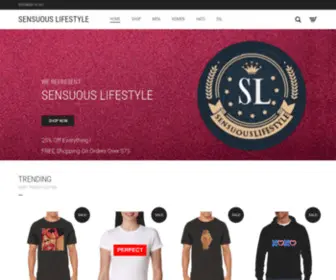 Sensuouslifestyle.com(1 OF 1) Screenshot