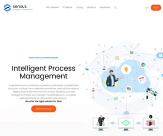 Sensus-Software.com(Procesmanagement software voor elke organisatie) Screenshot