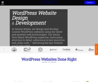 Sensusmedia.co(Denver WordPress Design and Development by Sensus Media) Screenshot