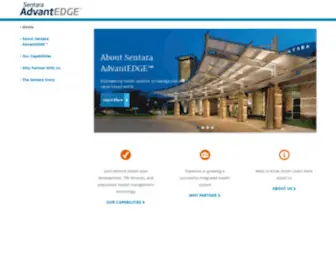 Sentaraadvantedge.com(Sentara AdvantEDGE) Screenshot
