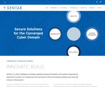 Sentar.com(Cybersecurity services from women owned small business government) Screenshot