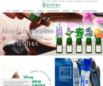 Senthia.com(Expertos en Fragancias) Screenshot