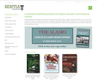 Sentiapublishing.com(Sentia Publishing) Screenshot