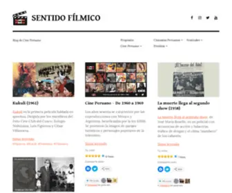 Sentidofilmico.com(SENTIDO FÍLMICO) Screenshot