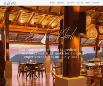 Sentidonorterestaurant.com(Sentido Norte Restaurant and Bar) Screenshot