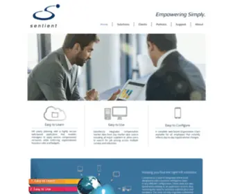 Sentient-INC.com(Sentient) Screenshot