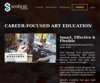 Sentientacademy.com(Sentient Academy) Screenshot