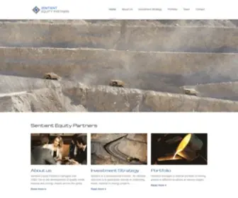 Sentientep.com(Sentient Equity Partners) Screenshot