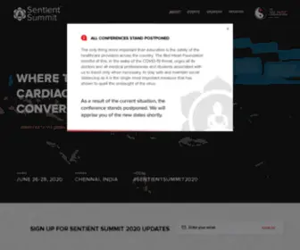 Sentientsummit.com(Sentient Summit 2022) Screenshot