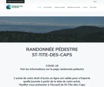 Sentierdescaps.com(SITE DE PLEIN AIR EXCLUSIF) Screenshot