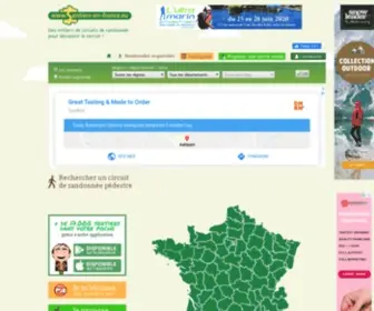 Sentiers-EN-France.eu(Sentiers en France) Screenshot