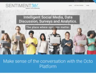 Sentiment360.com(Sentiment 360) Screenshot