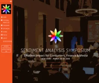 Sentimentsymposium.com(Sentiment Analysis Symposium) Screenshot