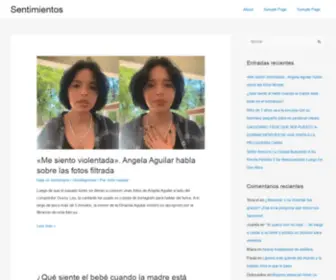 Sentimientos.site(Aquí podrás encontrar los mejores vlogs) Screenshot