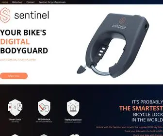 Sentinel-Lock.com(Sentinel Bike Security) Screenshot