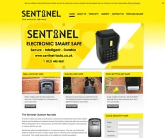 Sentinel-Locks.co.uk(The Sentinel Locks Outdoor Key Safe) Screenshot