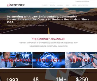 Sentineladvantage.com(Sentinel offender services) Screenshot