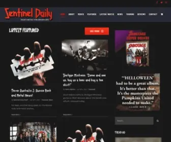 Sentineldaily.com.au(Best Heavy Metal Radio) Screenshot