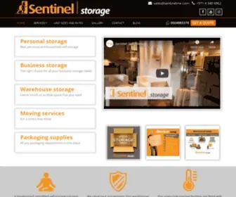 Sentinelme.com(Self storage unites) Screenshot