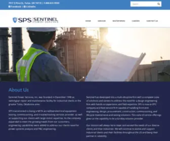 Sentinelpowerservices.com(Sentinel Power Services) Screenshot