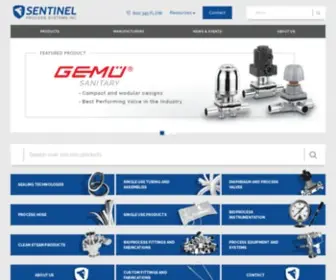 Sentinelprocess.com(Sentinel Process Systems) Screenshot