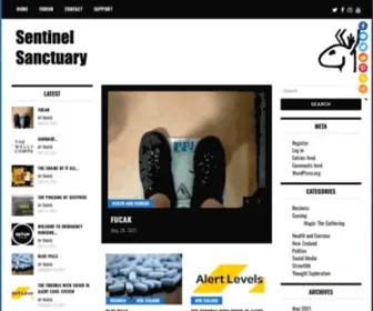 Sentinelsanctuary.com(SentinelSanctuary) Screenshot