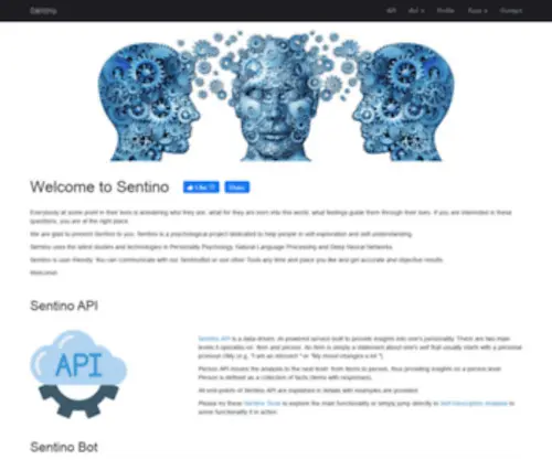 Sentino.org(Sentino) Screenshot