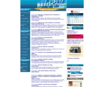 Sentircristiano.com(Sentir Cristiano) Screenshot