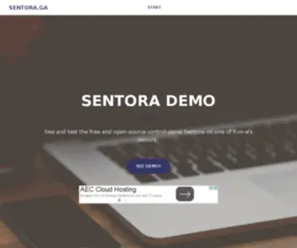 Sentora.ga(Sentora Demo) Screenshot