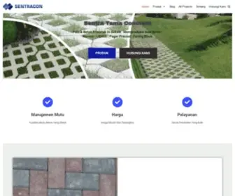 Sentracon.co.id(Kami Adalah Pabrik Beton Mutu Berkualitas Di Bekasi. Memproduksi Beton Jadi Seperti U ditch) Screenshot