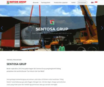 Sentragas.com(Your Partner in Supply Medical gas and Industrial Gas) Screenshot