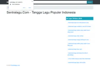 Sentralagu.com(Download Lagu Mp3 Gratis) Screenshot