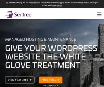 Sentree.io(WordPress Support and Maintenance with Managed Hosting) Screenshot