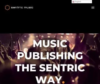 Sentricmusic.com(Sentric Music) Screenshot