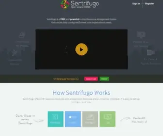 Sentrifugo.com(Sentrifugo HRMS) Screenshot