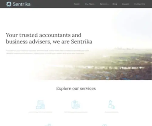 Sentrika.com.au(Sentrika) Screenshot