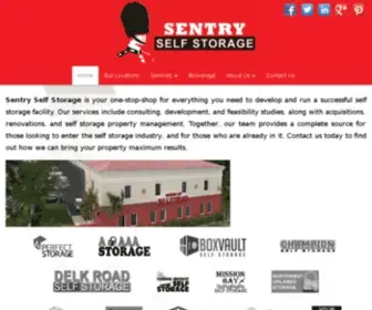 Sentry-Selfstorage.com(Sentry Self Storage Management) Screenshot