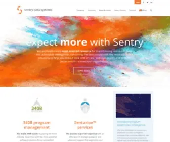 Sentryds.com(Sentry Data Systems) Screenshot
