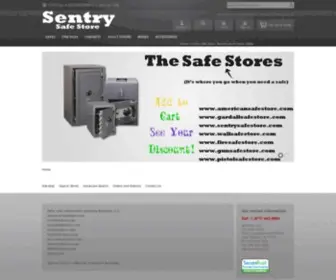 Sentrysafestore.com(Sentry Safe Store) Screenshot