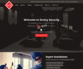 Sentrysecurityinc.com(Protecting your investment) Screenshot