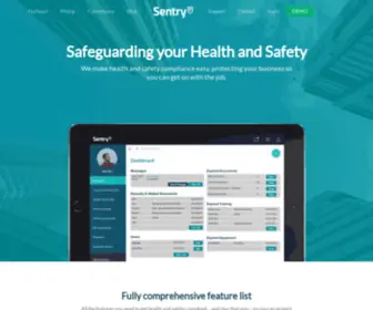 Sentrysm.co.uk(Risk Assessment Software & Templates) Screenshot