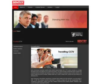 Sentrytechnology.com(Sentry Technology Corporation) Screenshot