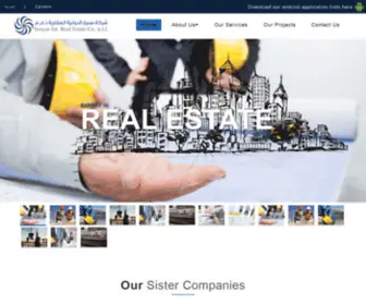 Senyar-INT.com(Senyar Int Real Estate Co) Screenshot